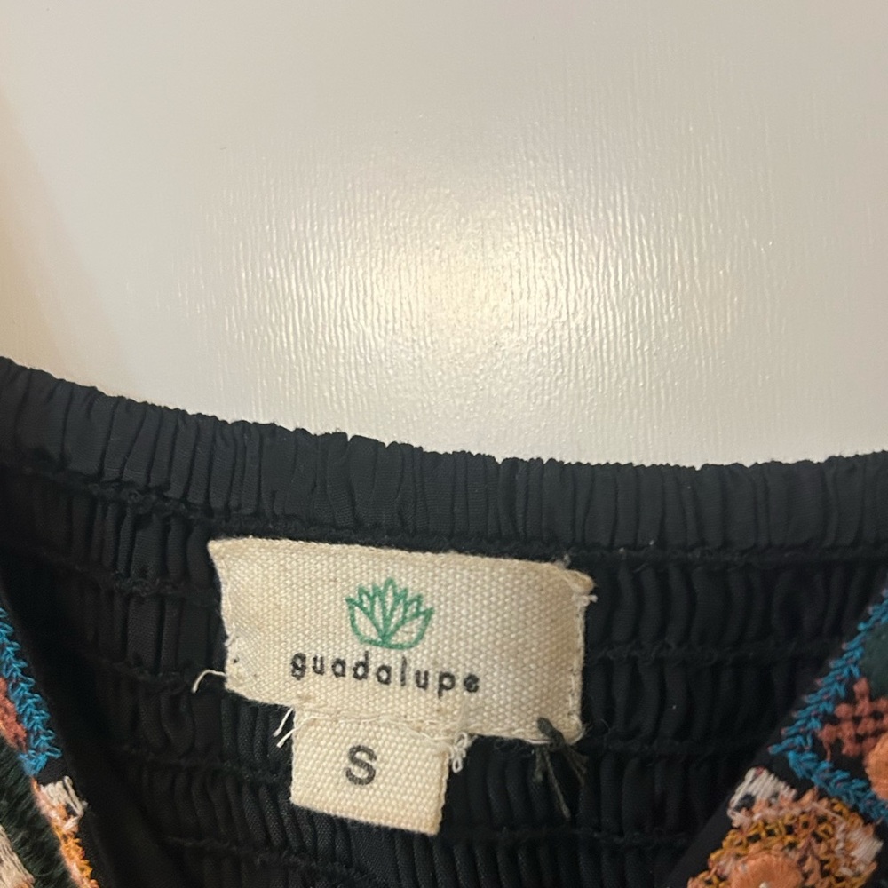 Guadalupe Moana embroidered tiered boho maxi dress - Picture 8 of 11